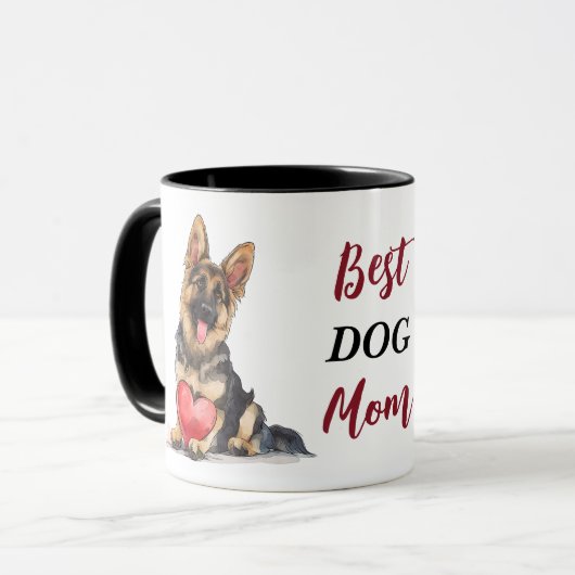Best German Shepherd Dog Mam Mok (Voorkant links)