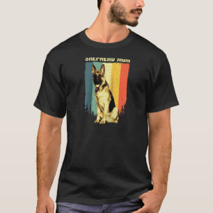 Best German Shepherd Mam Women Dog Owner Pet Lover T-shirt