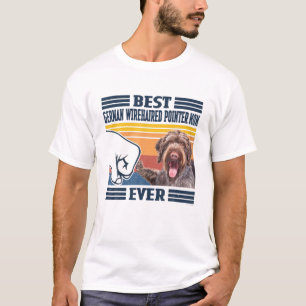 Best German Wirehaered Pointer Mam Ever Funny Dog T-shirt