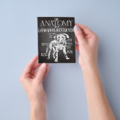 Best geschetst de anatomie van een labrador-terugw flyer (Hand)