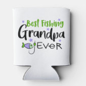 Best Geviste opa Ever Vaderdag opa Blikjeskoeler (Achterkant)