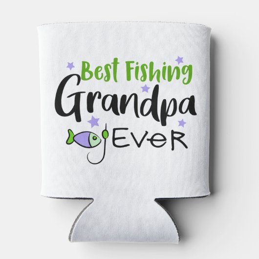 Best Geviste opa Ever Vaderdag opa Blikjeskoeler (Achterkant)