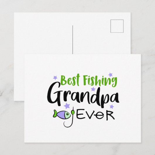 Best Geviste opa Ever Vaderdag opa Briefkaart (Voorkant / Achterkant)
