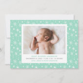 Best Gift Ever Holiday Multiple Photo Birth Aankondiging (Achterkant)