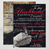 Best Gift For Husband | To My Husband Quotes Menu