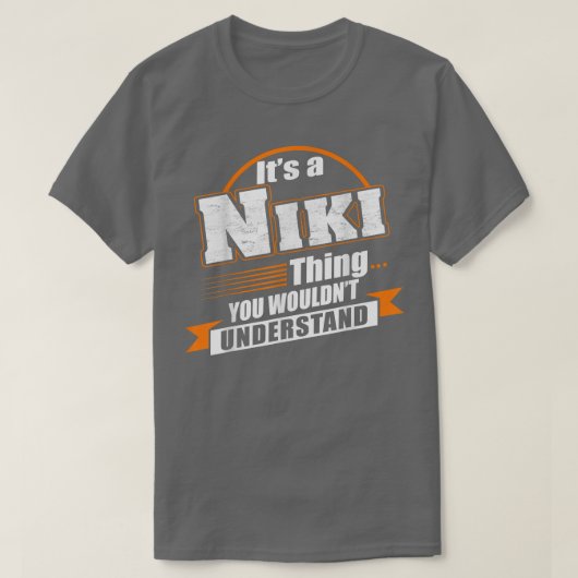 Best Gift For NIKI NIKI Named T-shirt (Design voorkant)
