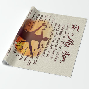 Best Gift For Son   To My Son Quotes Cadeaupapier