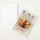 Best Gift For Son | To My Son Quotes Planner (Display)
