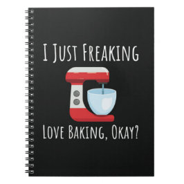 Best Gifts For Bakers Baking Black And White Her Notitieboek