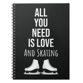 Best Gifts For Ice Skaters Cute Skating Winter Notitieboek