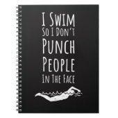 Best Gifts For Swimmers Swimming Sports Funny Team Notitieboek (Voorkant)