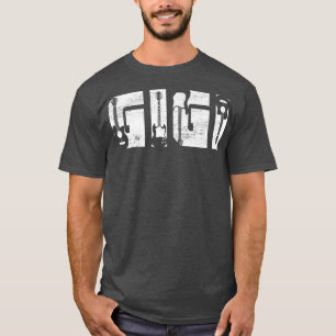 Best Gigi Erver Guitar Lover Guitarist18 T-shirt