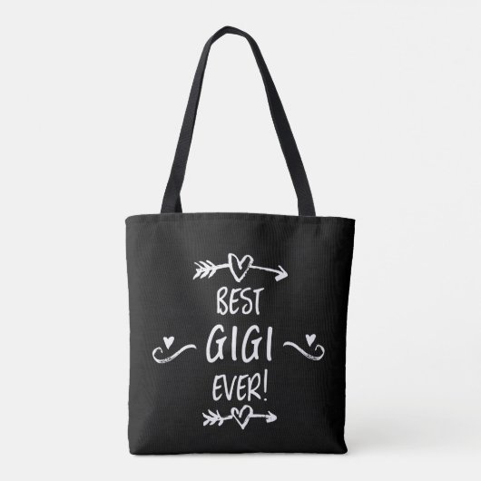 Best Gigi Ever Canvas tas (Achterkant)
