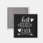 Best Gigi Ever Grandmoeder Gifts Grandma Gigi Long Magneet (Voorkant / Achterkant)