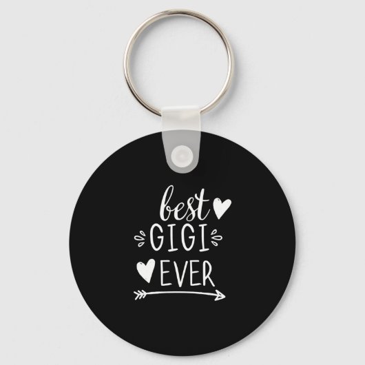 Best Gigi Ever Grandmoeder Gifts Grandma Gigi Long Sleutelhanger (Voorkant)