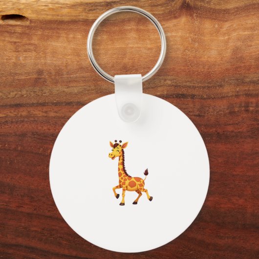Best Giraffe Art For Men Women Adult Giraffe Print Sleutelhanger (Voorkant)