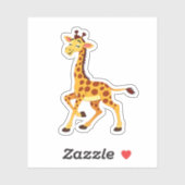 Best Giraffe Art For Men Women Adult Giraffe Print Sticker (Vel)