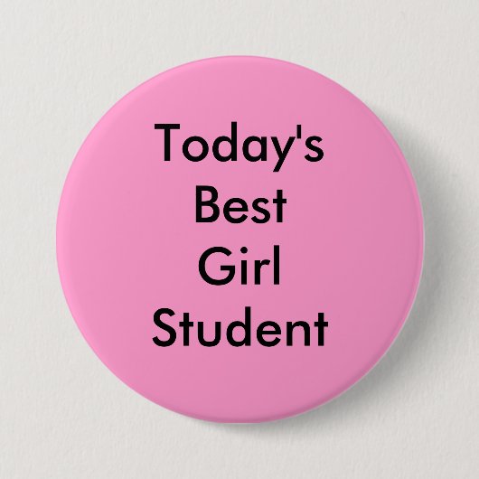 Best Girl Button (Voorkant)