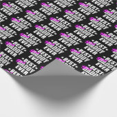 Best Girl Papa Ever Pattern Cadeaupapier (Hoek)