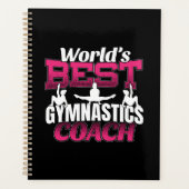 Best Girls Gymnastics Coach Planner (Voorkant)