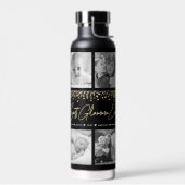 Best Glamma Ever 10 Photo Collage Gold Glitter Waterfles (Links)