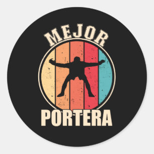 Best Goalkeeper Ronde Sticker