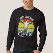 Best Goat Ma Ever Retro  Goat Ma Rancher Trui (Voorkant)