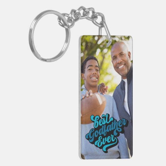 Best Godfather Ever Foto Sleutelhanger (Voorkant Links)