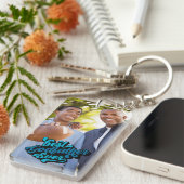 Best Godfather Ever Foto Sleutelhanger (Voorkant Rechts)