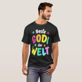 Best Godi in the World  Godmother T-shirt (Voorkant volledig)