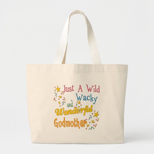 Best Godmoeder Gifts Grote Tote Bag (Voorkant)