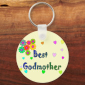 Best Godmoeder Gifts Sleutelhanger (Voorkant)