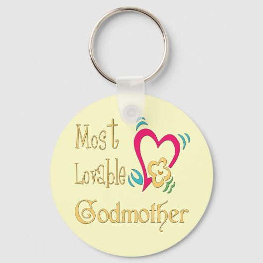 Best Godmoeder Gifts Sleutelhanger (Voorkant)