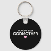 Best Godmoeder Print ter wereld Sleutelhanger (Voorkant)