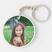 Best Godmother Ever Custom Photo Heart Sleutelhanger (Achterkant)