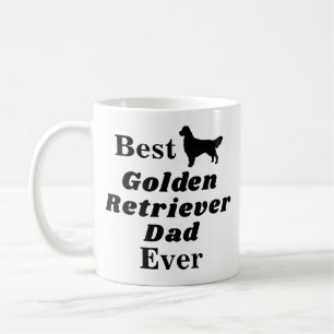 Best Golden Retriever Dad Ever Coffee Mok