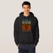 Best Golden Retriever Dad ever Dog  Saying Hoodie (Voorkant volledig)