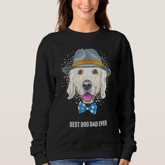 Best Golden Retriever Dog Dad for Dog Dad Ever Dog Trui (Voorkant)