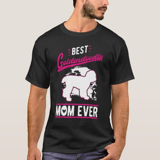 Best Goldendoodle Mom Ever T-shirt (Voorkant)