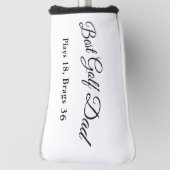 Best Golf Dad | Funny Golf Father Gift Golfheadcover (Draai 90)