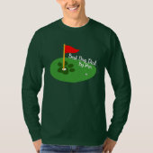 Best Golf Lover Dog Dad Golf Gift T-shirt (Voorkant)