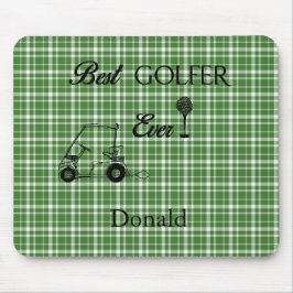 Best Golfer Custom Muismat