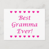 Best Gramma Ever Briefkaart (Voorkant)