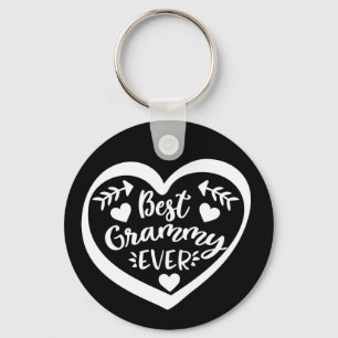 Best Grammy Ever Heart Design Sleutelhanger