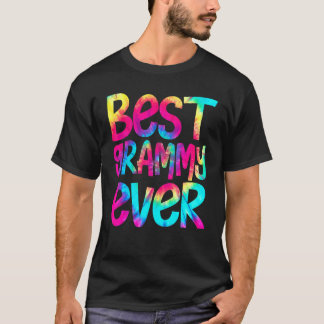 Best Grammy Ever Tie Dye Moederdag Mothers Wome T-shirt