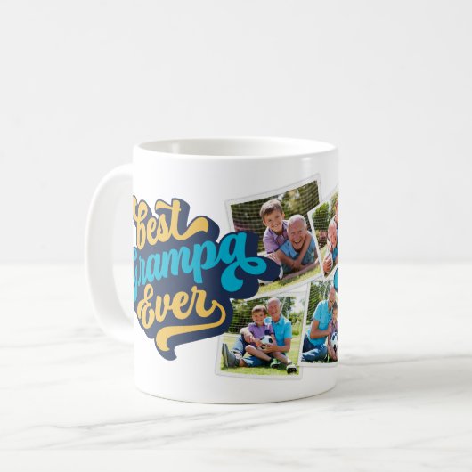 Best Grampa Ever | Foto opa Koffiemok (Voorkant links)