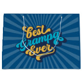 Best Grampa Ever Vaderdag Groot Cadeauzakje (Voorkant)