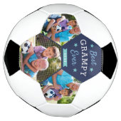 Best Grampy Ever | Aangepaste foto op opa Voetbal (Gedraaid)