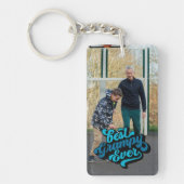 Best Grampy Ever | Foto opa Sleutelhanger (Voorkant)