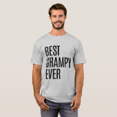 Best Grampy Ever Geweldige grootvader T-shirt (Voorkant volledig)